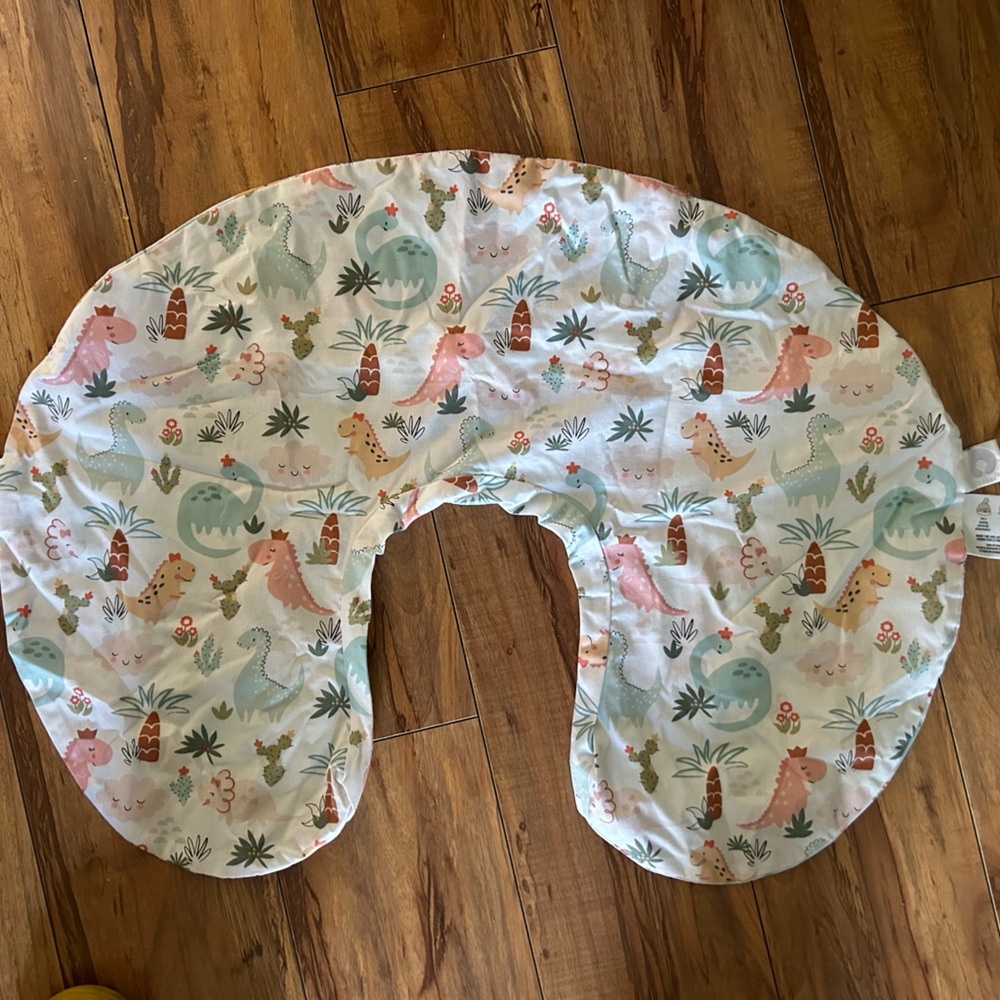Boppy Pillow Cover - Cute Dinosaurs